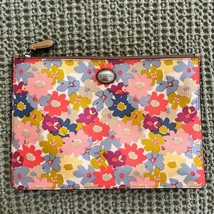 Coach Multicolor Floral clutch